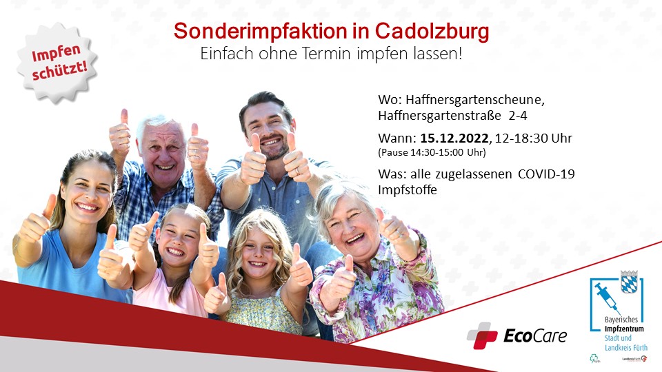 Sonderimpfaktion in Cadolzburg