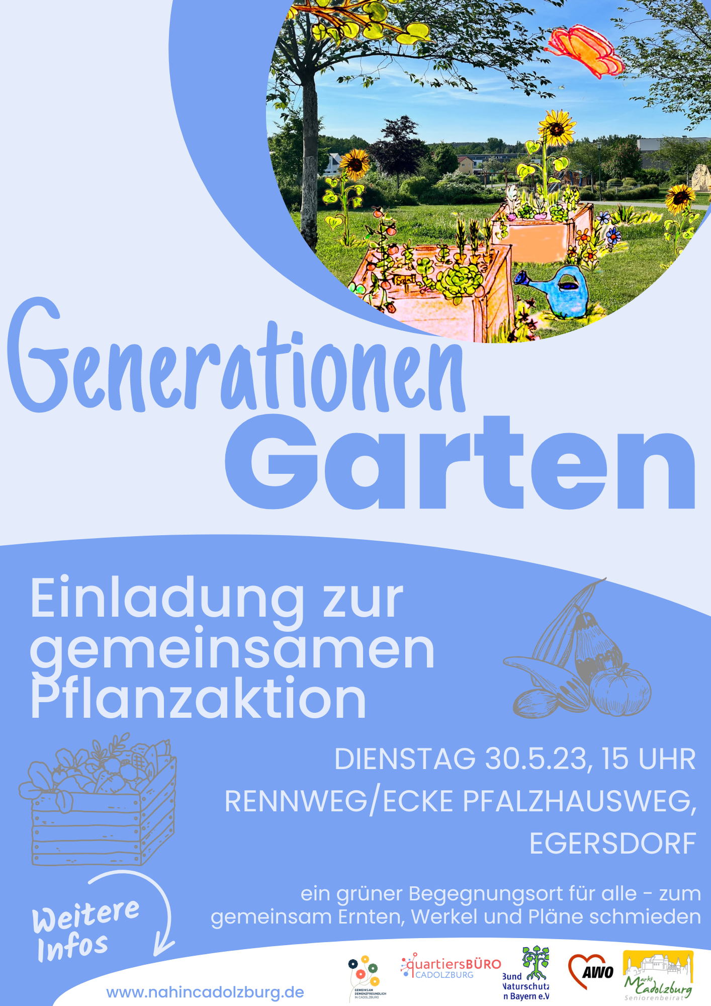 Plakat Generationengarten