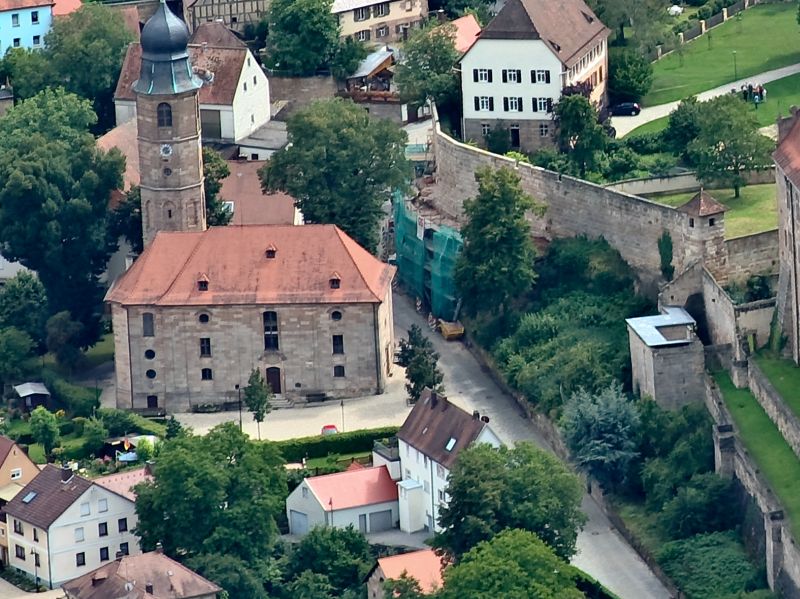 Burg und Ev. Markgrafenkirche
