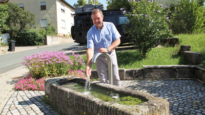 Trinkwasserbrunnen in Cadolzburg