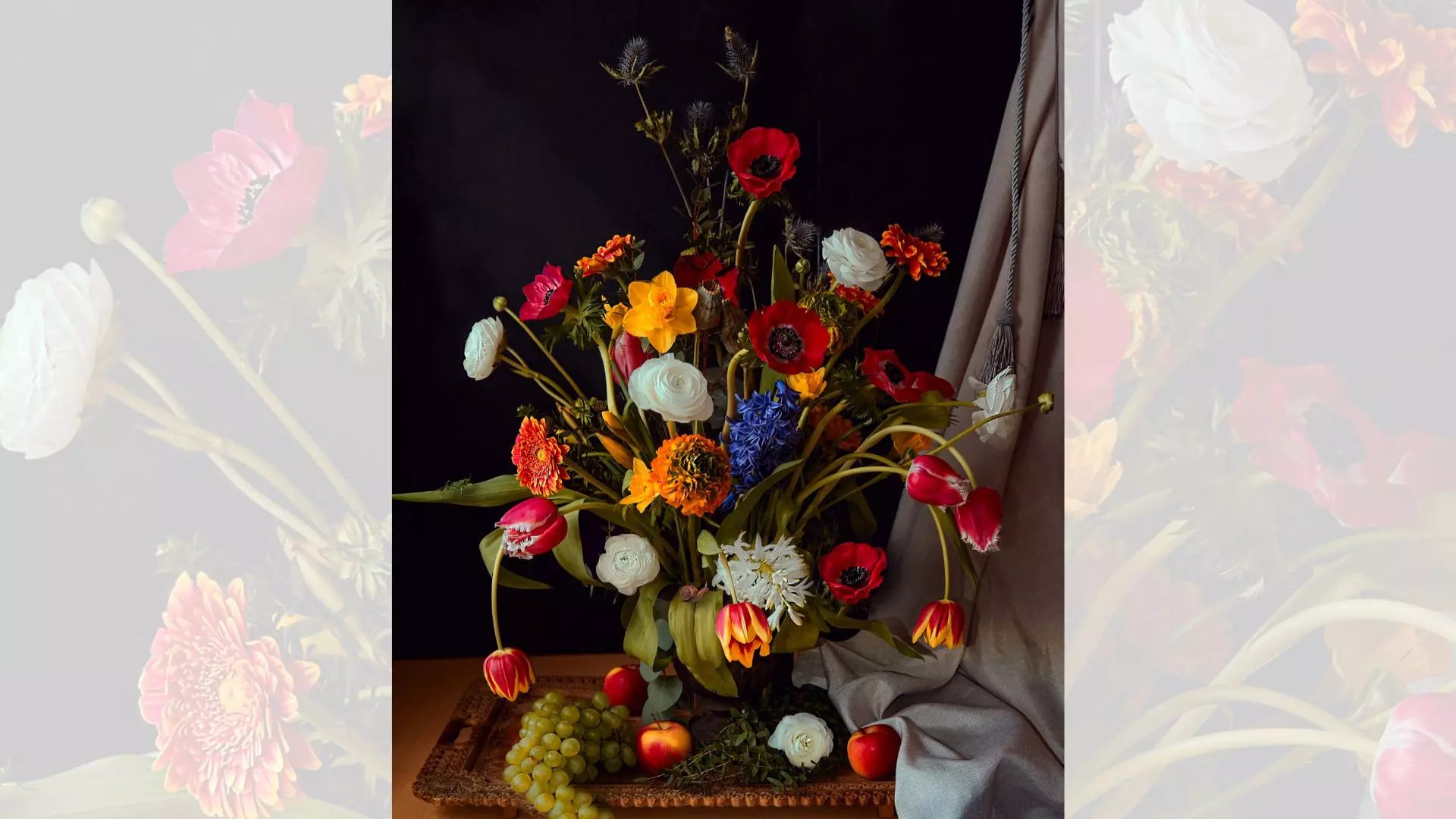 Ein Stillleben mit Blumen von Tamara Weitze