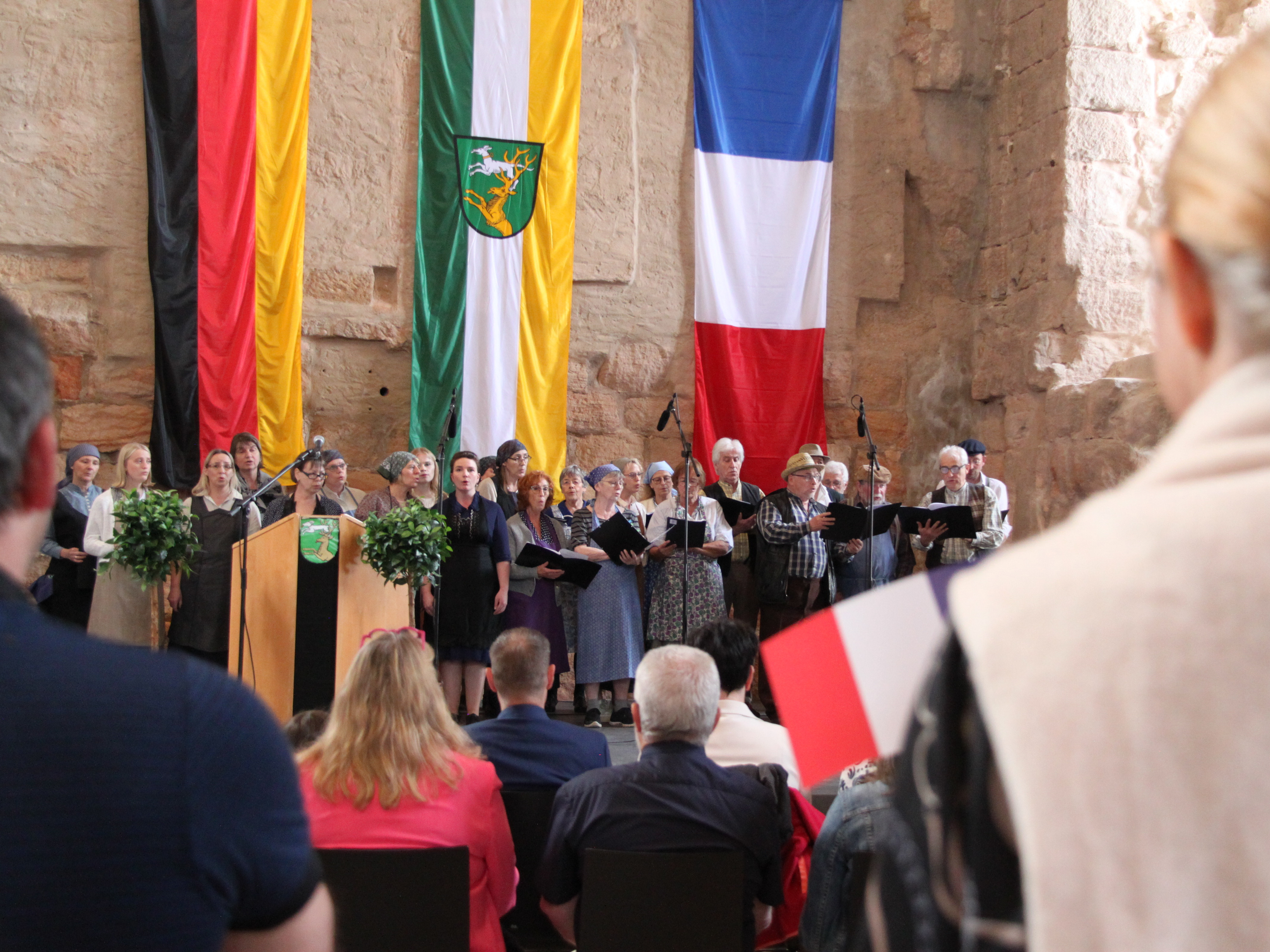 Chor der Burgfestspiele Cadolzburg